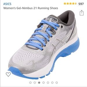 ASICS Gel-Nimbus 21 Running Shoes- Size 8.5